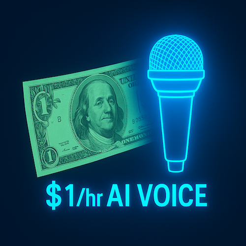 $1/hr AI Voice