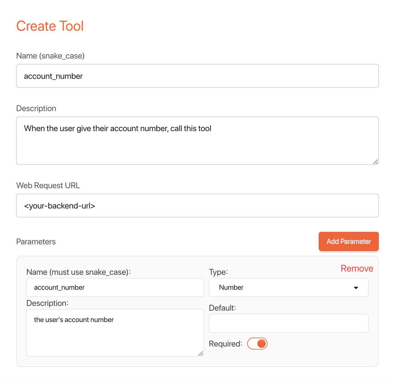 Tool Calling Example